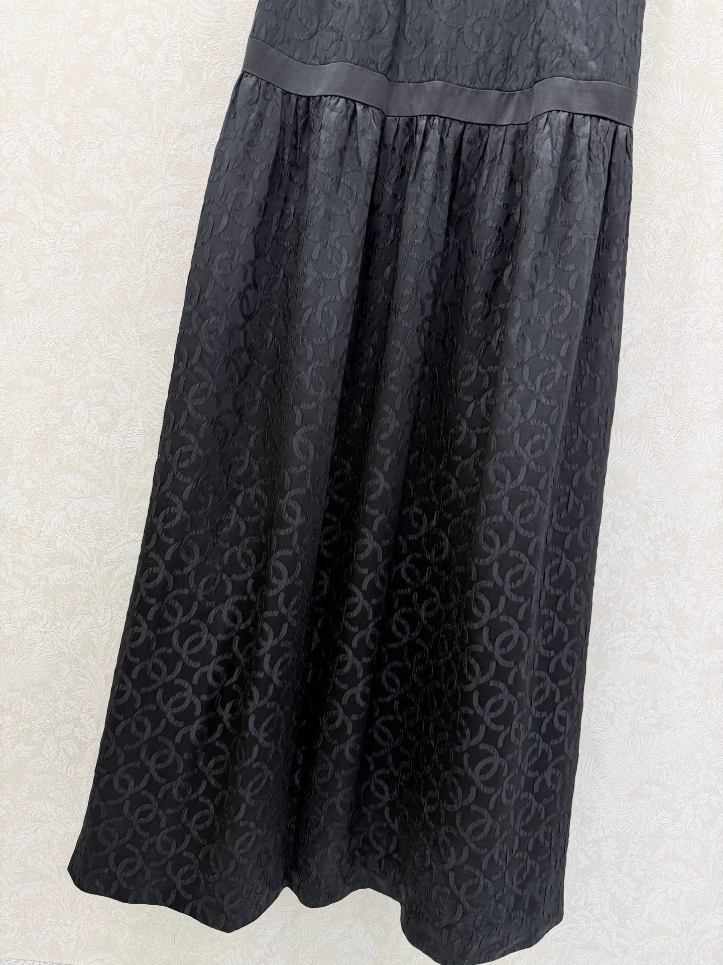 CC Vest Dress Jacquard Silk 353057