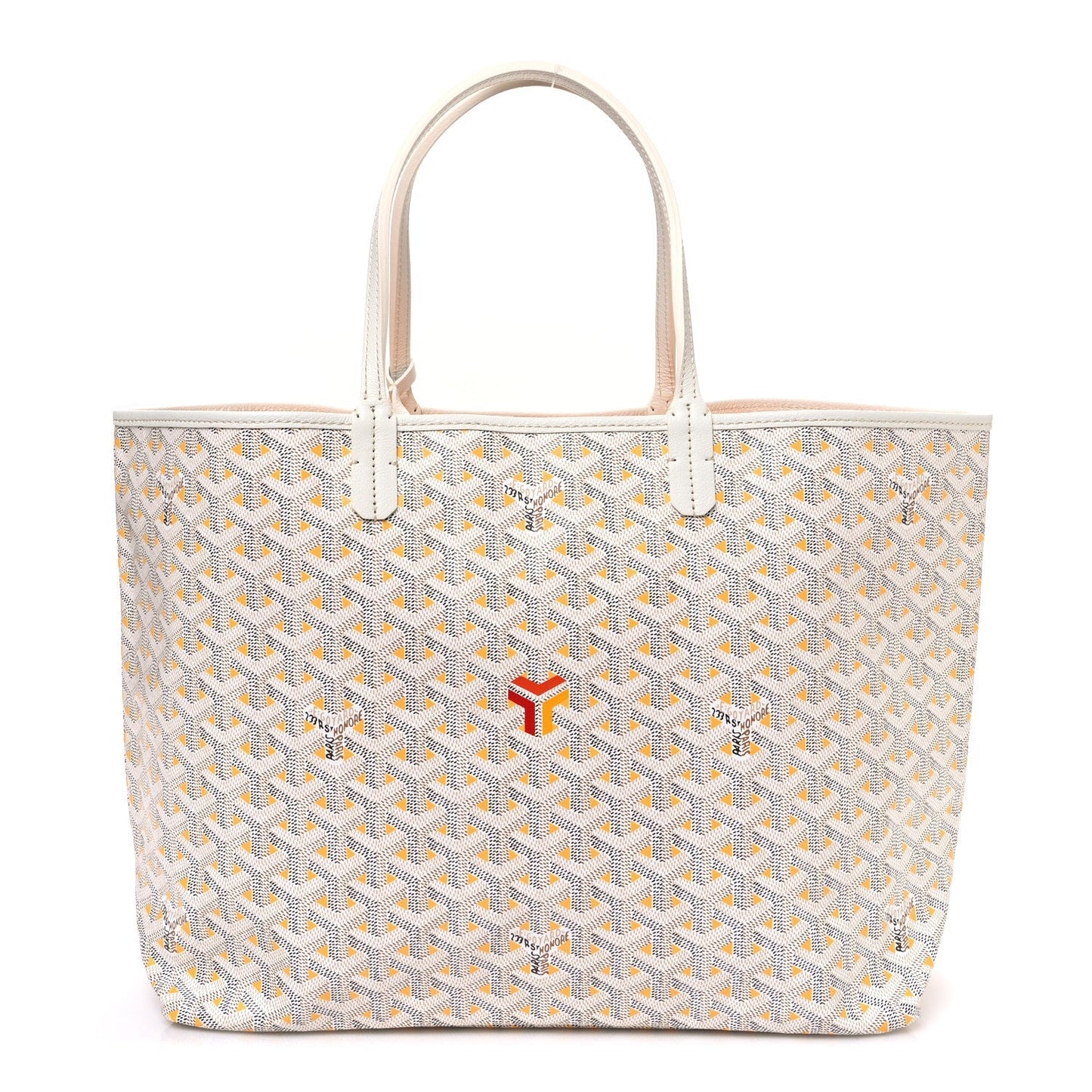 Goyardine Saint Louis Claire Voie PM White Yellow