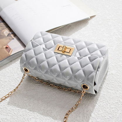 Bolso bandolera de diamantes de moda
