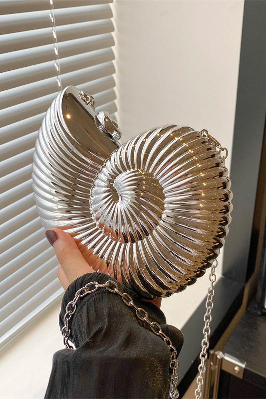Acrylic Crossbody Bag Summer Conch Evening Bag