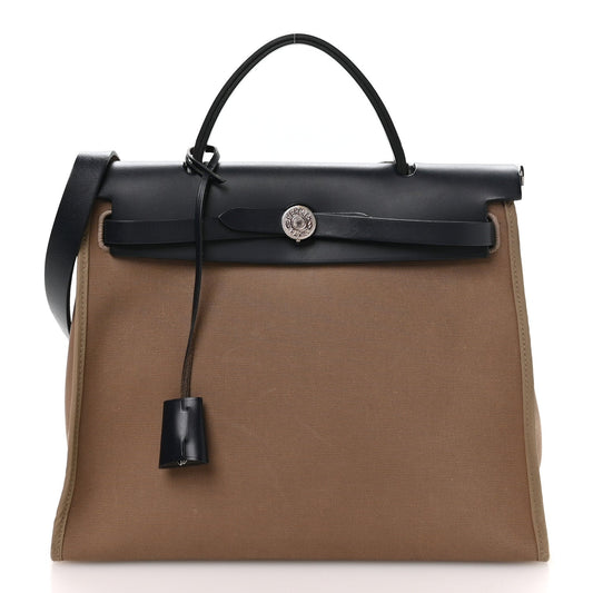 Vache Hunter Toile Officier Herbag Zip PM 31 Etoupe Black
