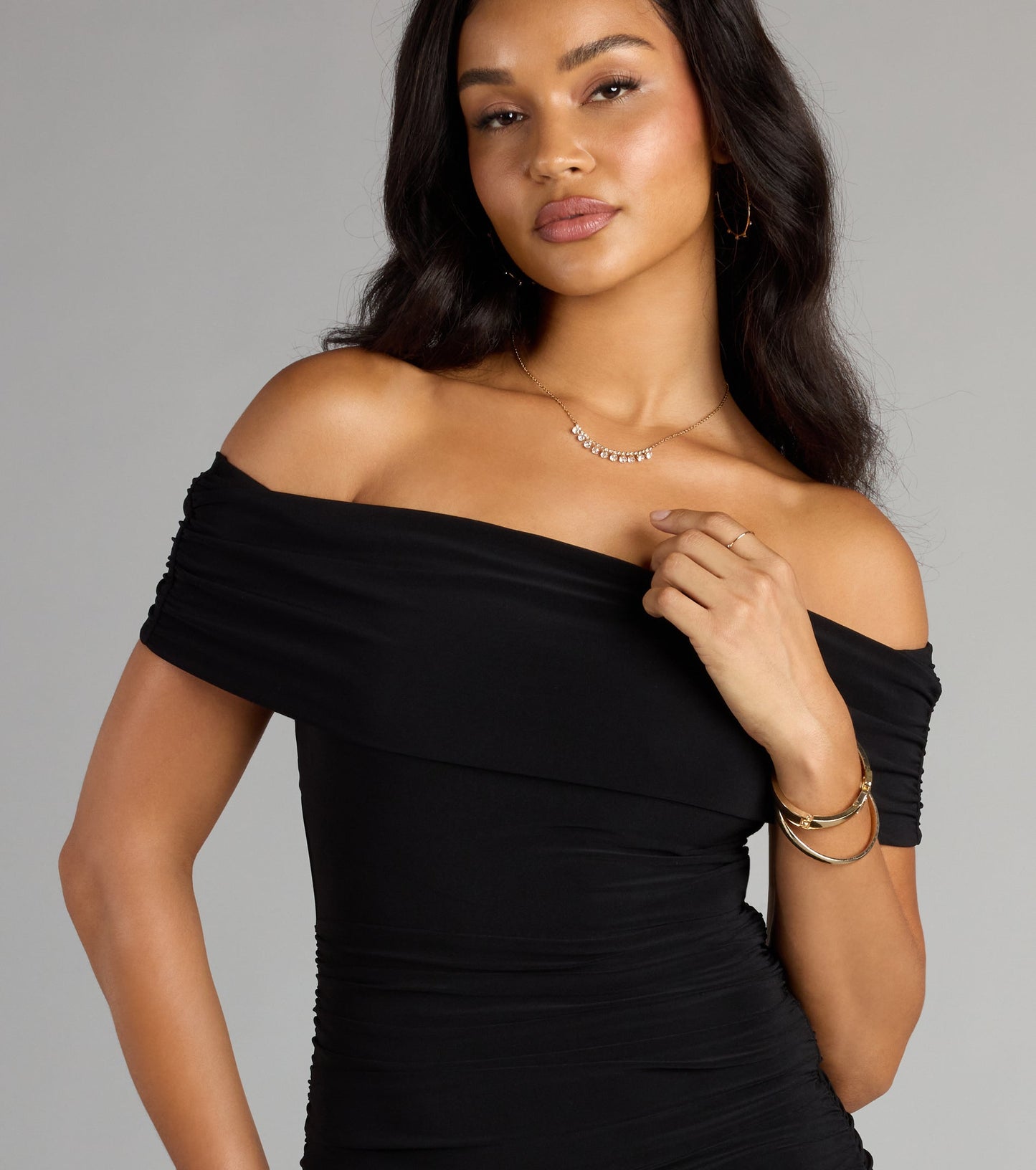 Arial Open Back Mermaid Formal Dress