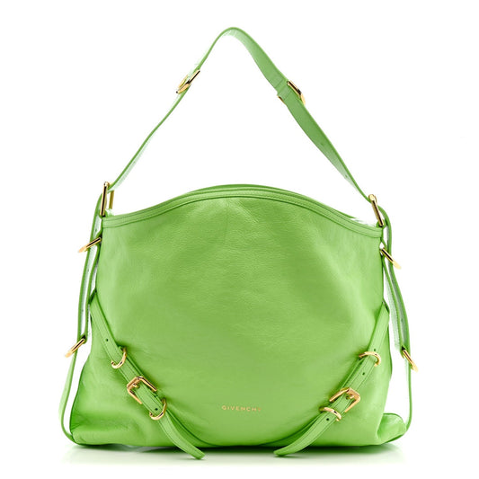 Calfskin Medium Voyou Bag Green