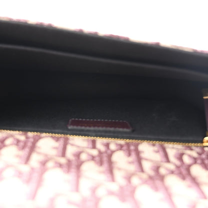 Oblique 30 Montaigne Flap Bag Burgundy