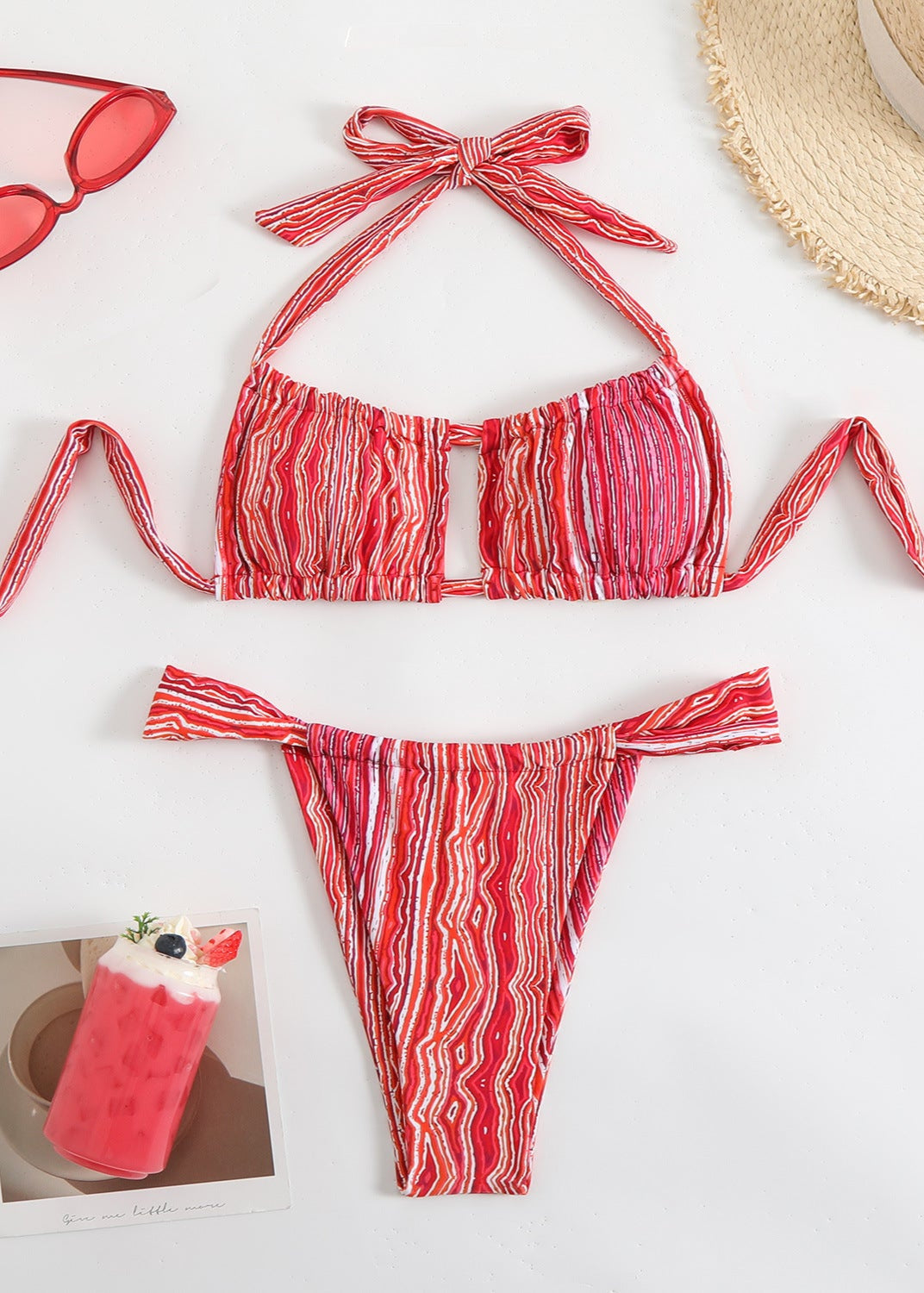 Riviera Charm Cutout One-Piece Swimsuit