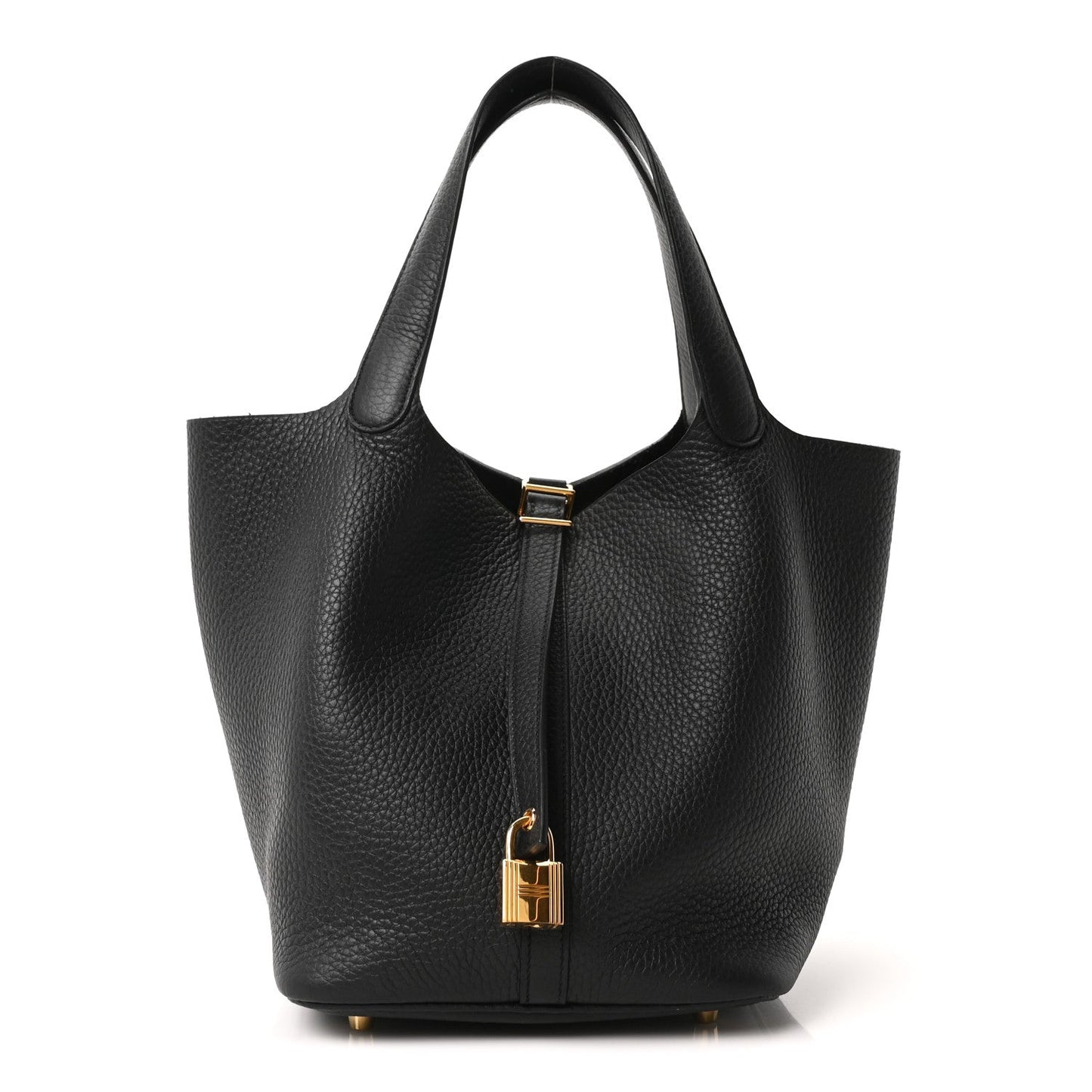 Taurillon Clemence Picotin Lock 22 MM Black