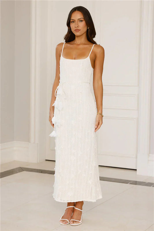 Delicately Divine Knit Maxi Dress