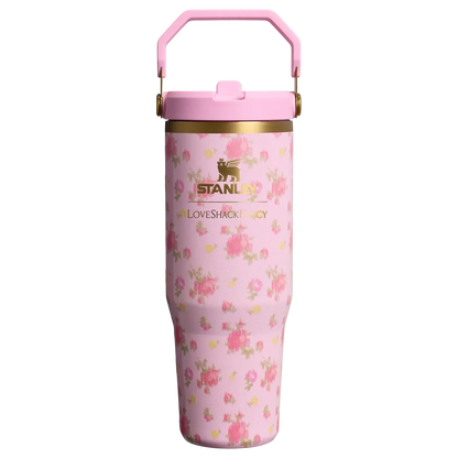 Stanley 1913 x LoveShackFancy IceFlow™ Flip Straw Tumbler | 30 OZ