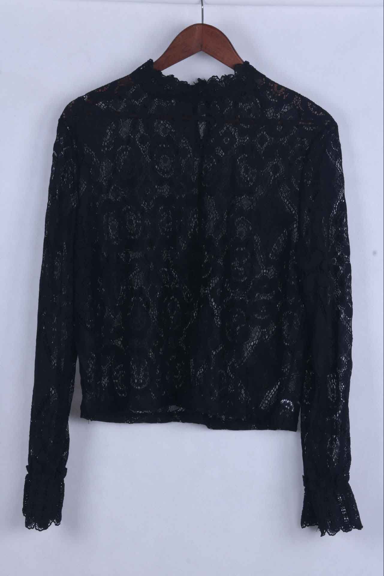 Tops de encaje liso (2 colores)