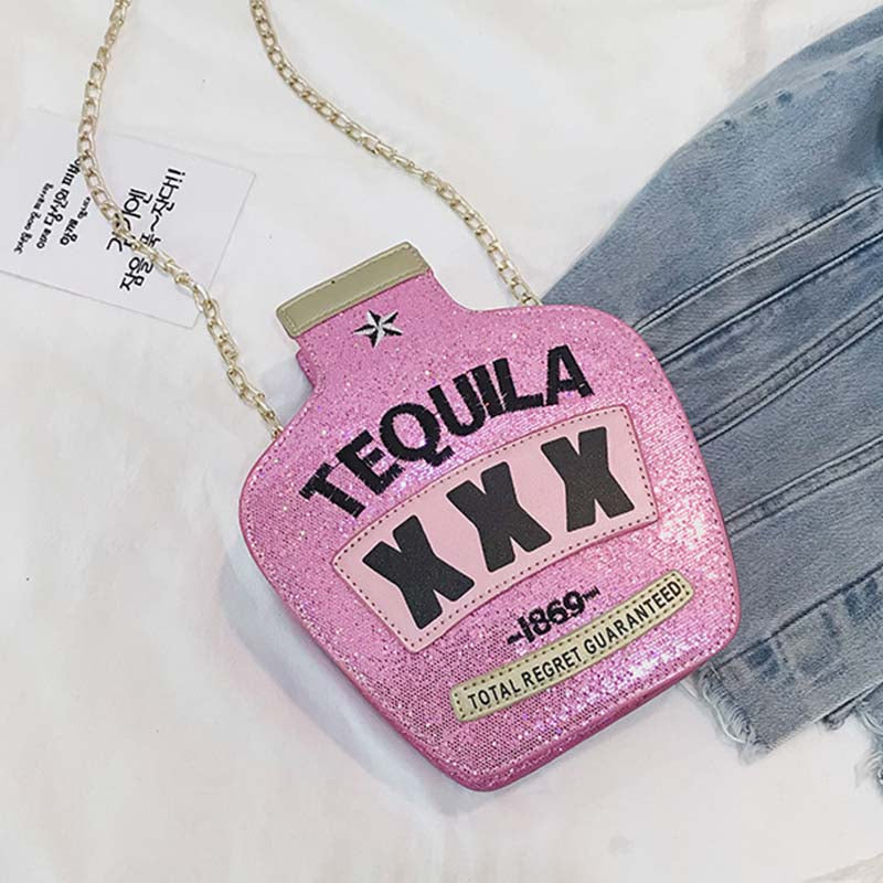 Bolso bandolera con letras bordadas de moda (3 colores)