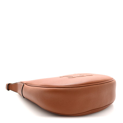 Supple Calfskin Small Triomphe Heloise Shoulder Bag Tan