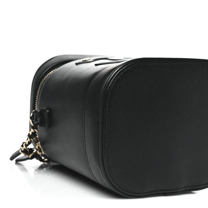 Lambskin Timeless Vanity Cosmetic Case Black
