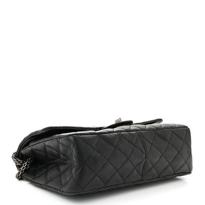 Caviar Quilted 2.55 Reissue 226 Flap Black
