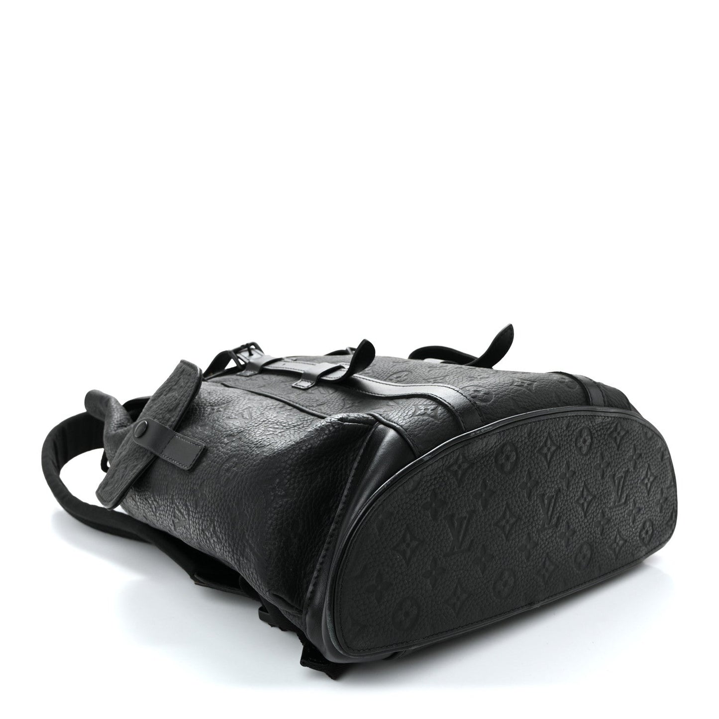 Taurillon Monogram Christopher PM Backpack Black