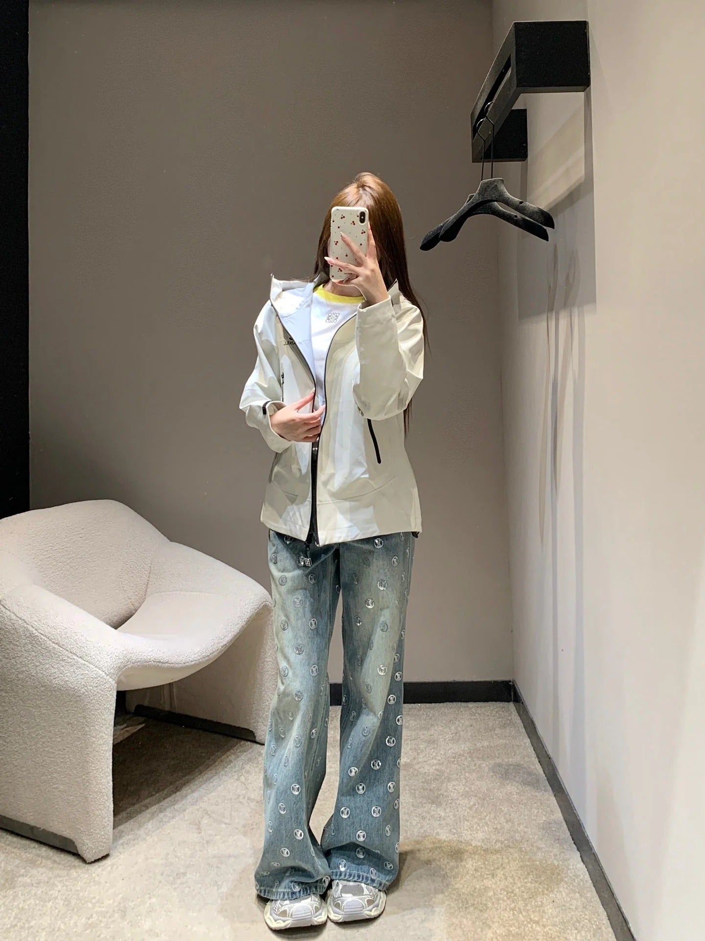 CHANEL 25S HOODED SPORTS JACKET 449
