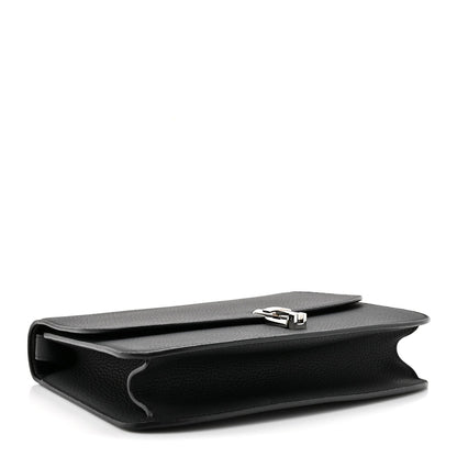 Grained Calfskin The Sofia 10 Crossbody Black