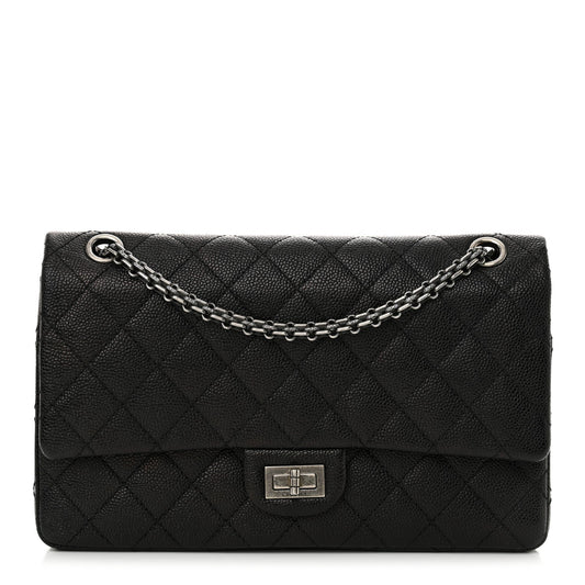 Caviar Quilted 2.55 Reissue 226 Flap Black