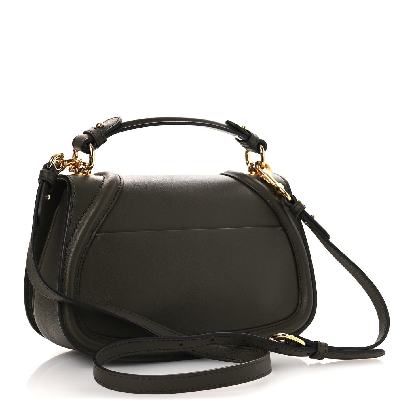 Roxy Calfskin Blondie Top Handle Bag Luscious Green
