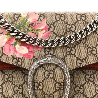 GG Supreme Monogram Blooms Small Dionysus Shoulder Bag Beige Multicolor Dry Rose