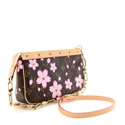 LV X TM Monogram Pochette Accessories Sakura Brown