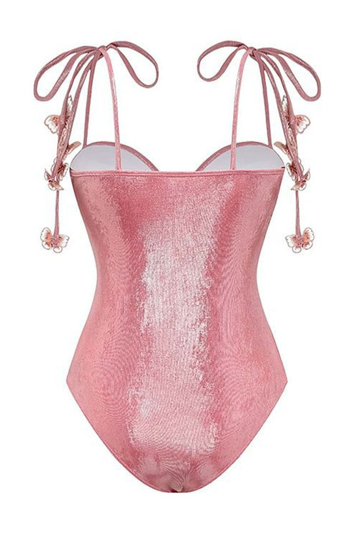 Salome Butterfly Applique Two-pieces Swim Set
