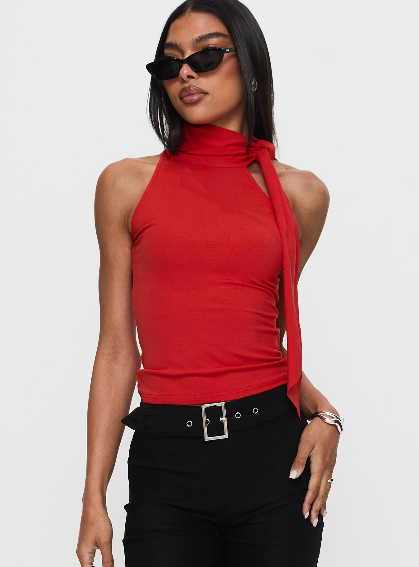 Mathias Top Red