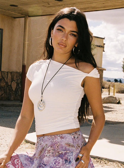 Fabre Top White