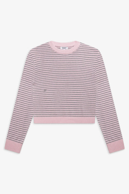 Kip Oversized Sweater - Rosewater Stripe