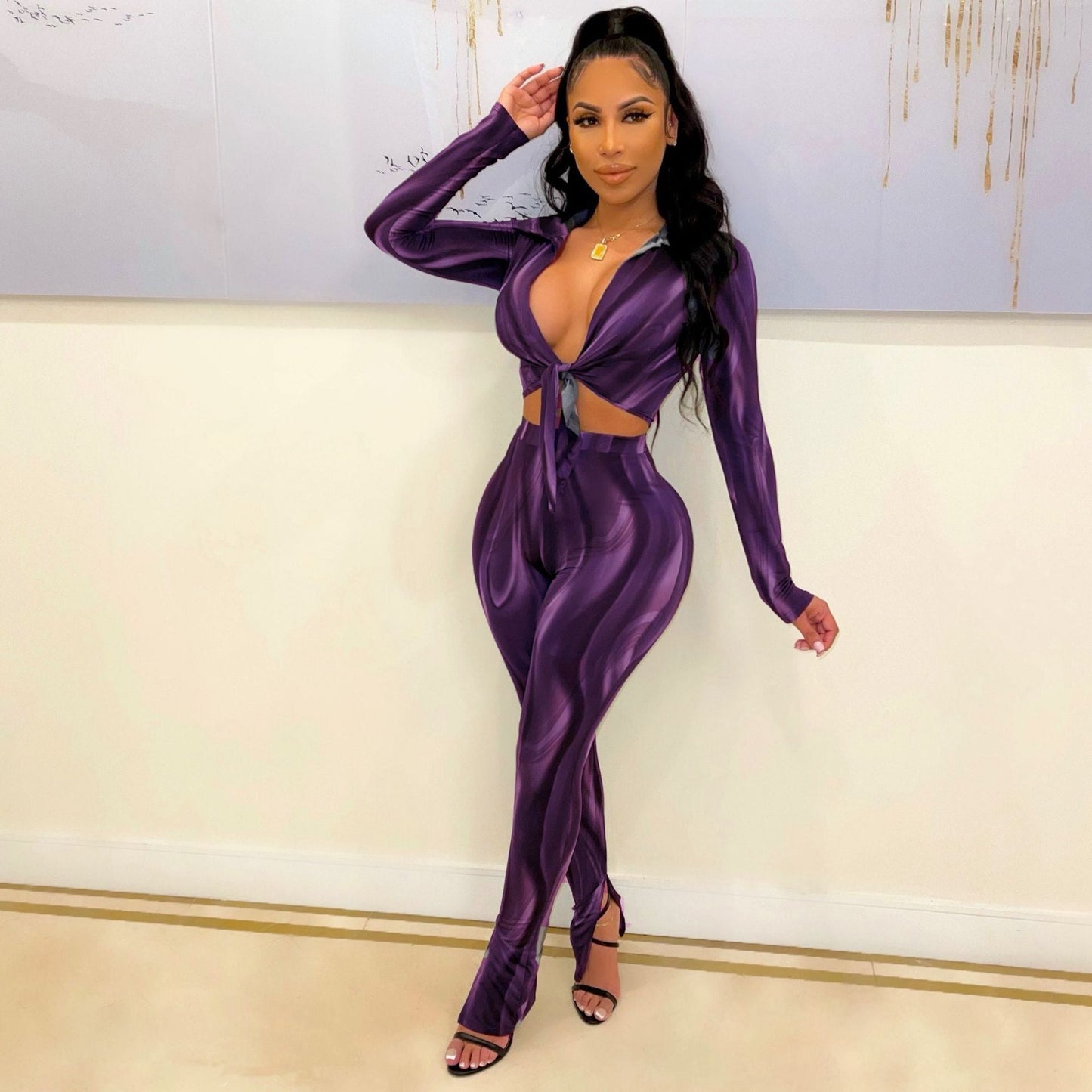 Ropa para mujer, producto especial superior, estampado especial, traje sexy de alta elasticidad.
