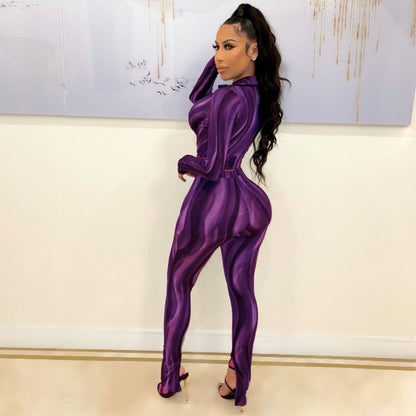 Ropa para mujer, producto especial superior, estampado especial, traje sexy de alta elasticidad.