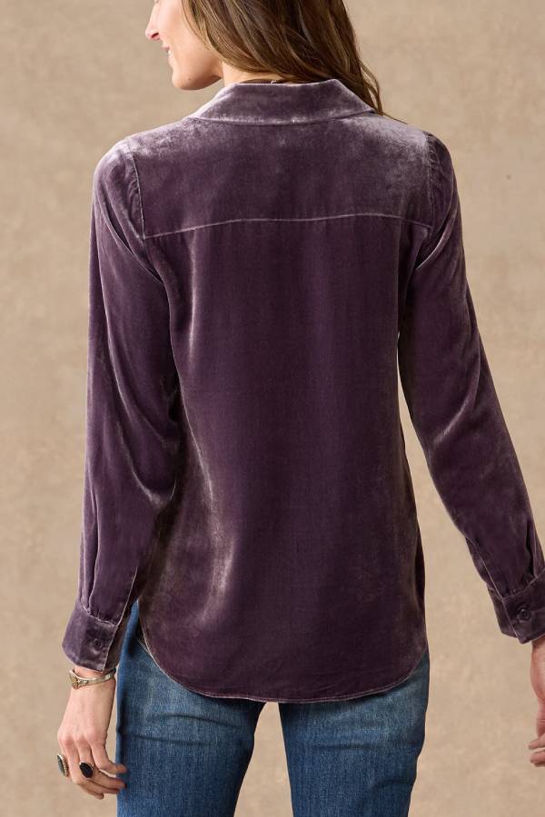 Camisa de terciopelo Juliana