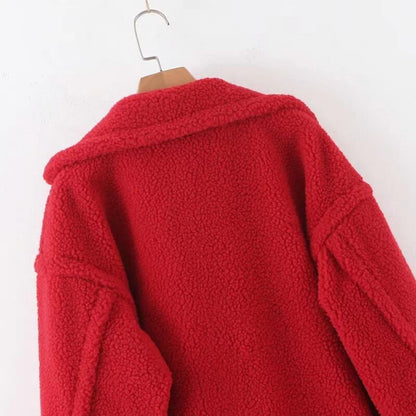 Lamb Coat Plus Size£¨4 colors£©
