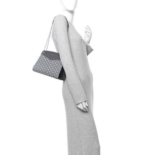 Goyardine Rouette Structure PM Grey