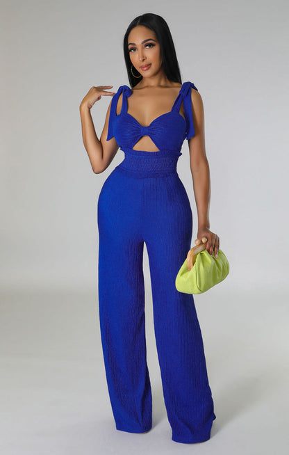 Ropa de mujer Mono Pantalones Verano Sin Mangas Mono Casual
