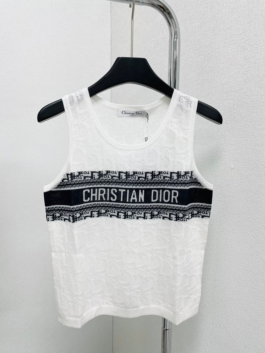CD Mesh Tank Top