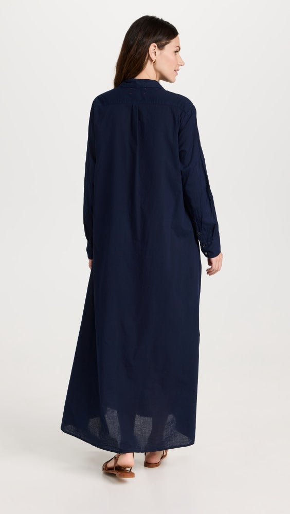 Vestido camisero de manga larga con solapa y botonadura sencilla para mujer, nuevo para primavera y otoño