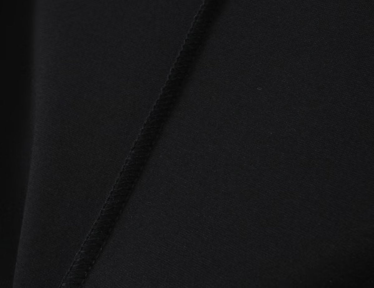 Mono corto ajustado de manga larga con cremallera y pantalones cortos de verano para mujer