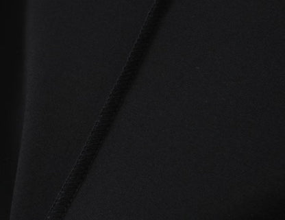 Mono corto ajustado de manga larga con cremallera y pantalones cortos de verano para mujer
