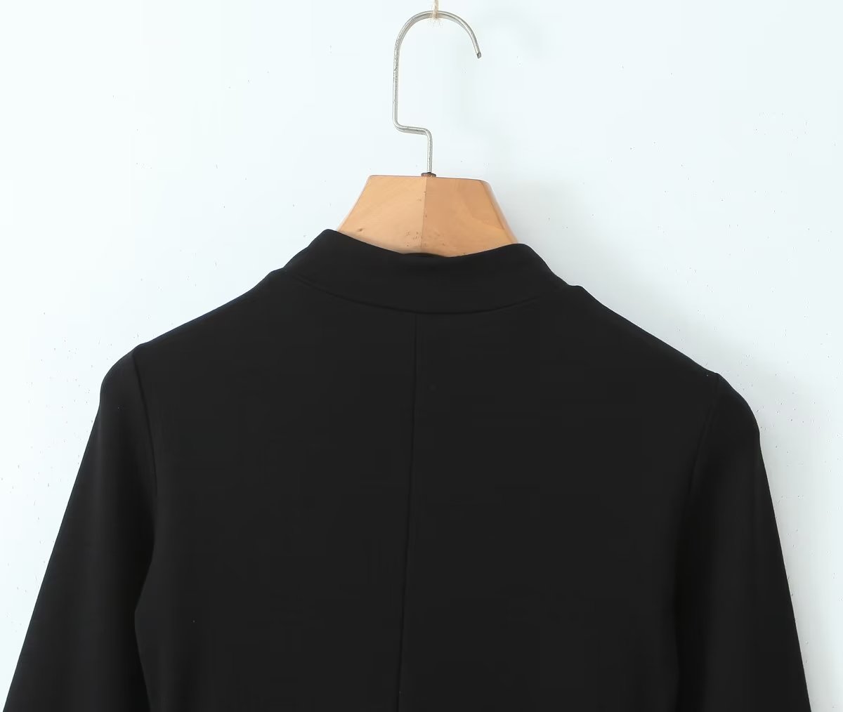 Mono corto ajustado de manga larga con cremallera y pantalones cortos de verano para mujer