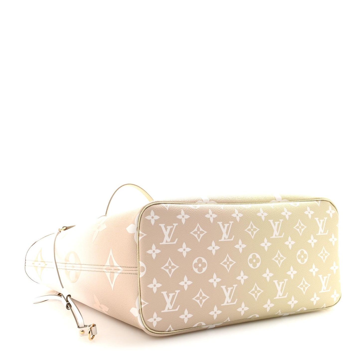 Monogram Giant Spring In The City Neverfull MM Sunset Kaki