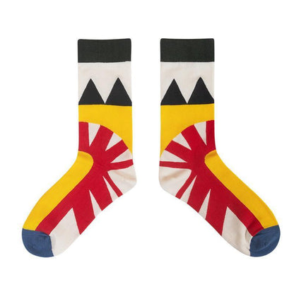 Creative Color Tide Socks