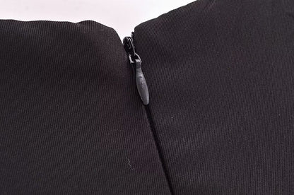 Commuting Elegant Split Straight round Neck Sleeveless Minimalist Long Vest Dress