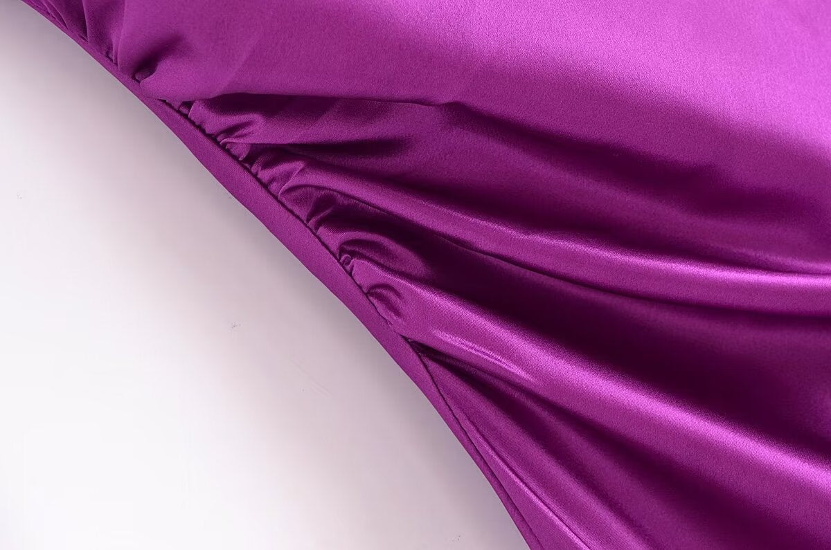 Ropa de verano para mujer, diseño plisado, ropa interior, vestido sin espalda