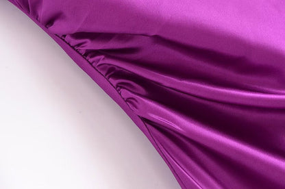 Ropa de verano para mujer, diseño plisado, ropa interior, vestido sin espalda
