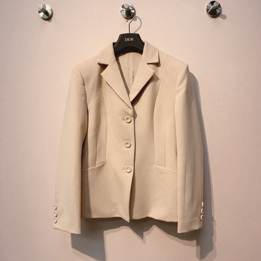 CD 25 Suit Beige Wool 320130