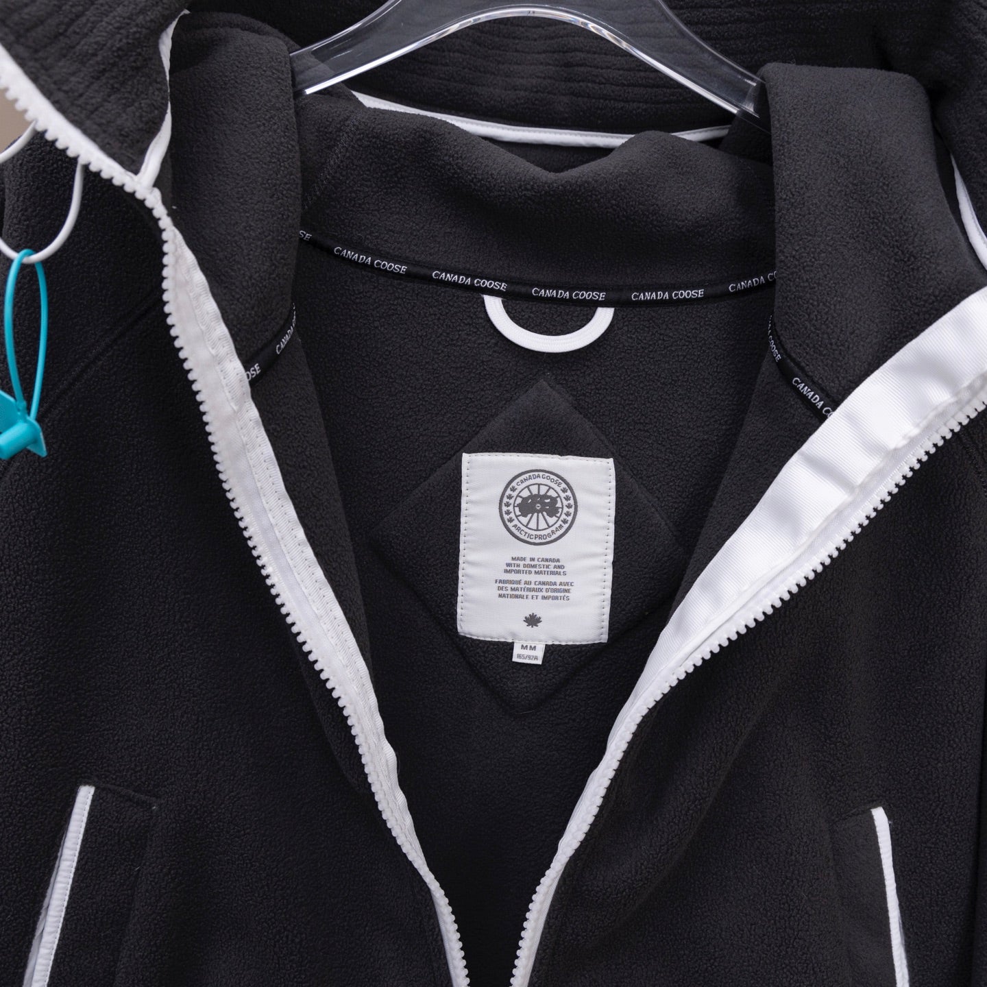 C. Goose Bomber Jacket Black Lambswool 0016