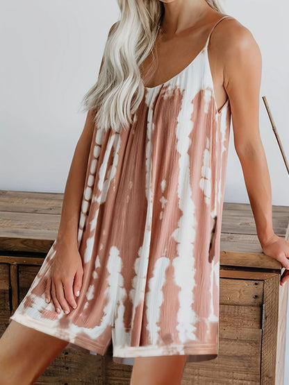 Mono de verano con tirantes sueltos para mujer
