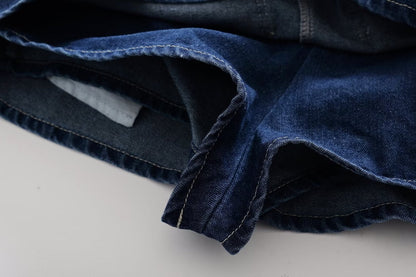 Ropa de primavera para mujer, pantalones vaqueros casuales tipo culotte siamés