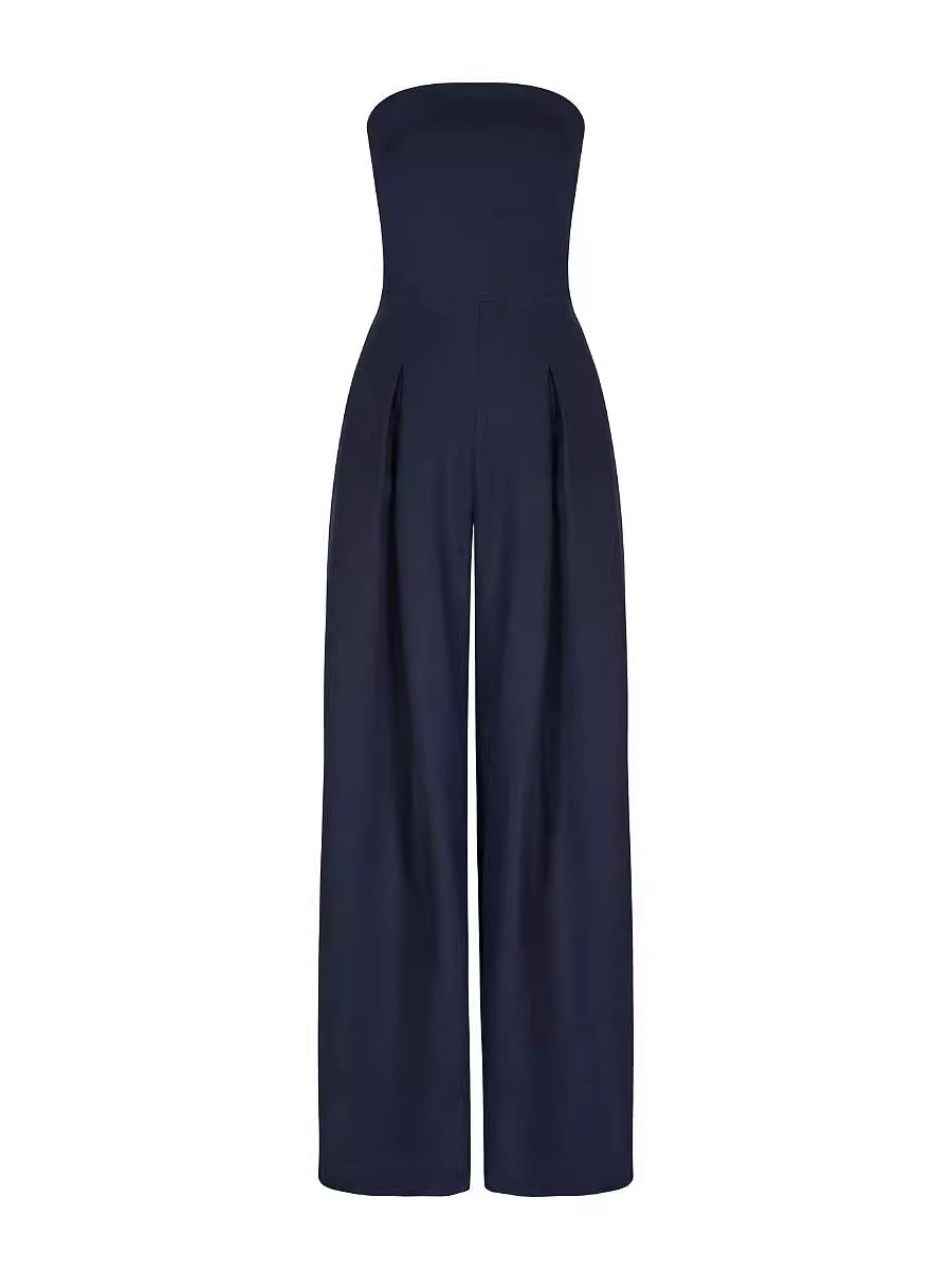Mono informal ajustado sin espalda para mujer