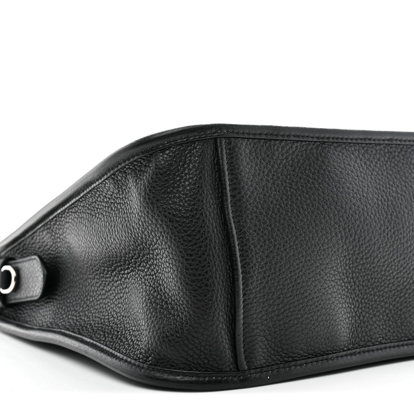 Vitello Daino Soft Hobo Messenger Bag Black